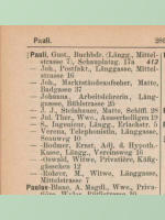 An der Schifflaube 28 in Bern-Matte, Quelle: Adressbuch der Stadt Bern 1900