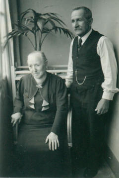 Die Grosseltern Johann Jakob und Bertha Pauli-Diggelmann
