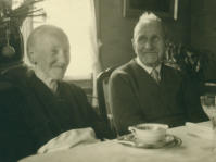 Johann Jakob und Bertha Pauli-Diggelmann in Köniz, ca. 1955
