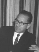 Rudolf Karl Pauli, genannt Ruedi, Lokomotivführer BLS, Bern 1966
